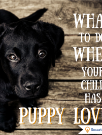 What to do when your child has puppy love... first crushes can be tough on a parent! Here's some tips.
