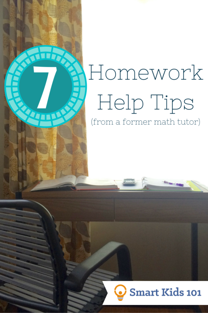 Tutoring Math Homework Help