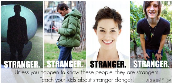 To help your children stay safe outdoors and in public, teach them these stranger danger tips from https://smartkids101.com