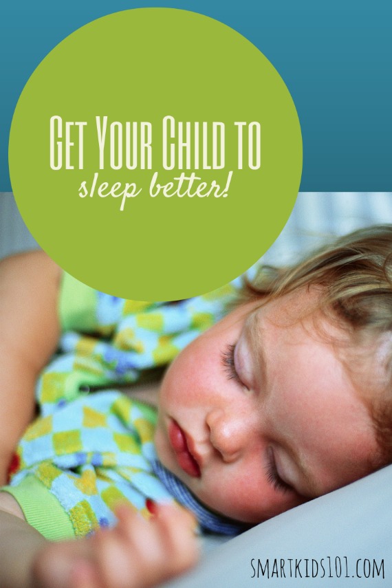 Get your child to sleep better. 3 simple suggestions from https://smartkids101.com