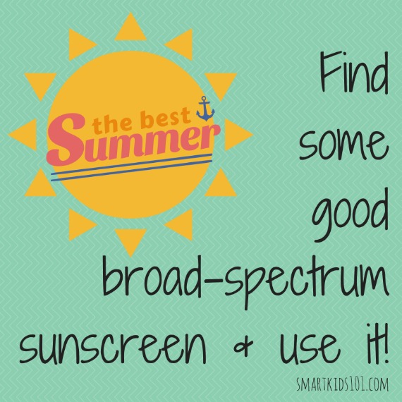 Summer safety goes beyond stranger danger... sunscreen is another simple way to keep your kids safe this summer. https://smartkids101.com