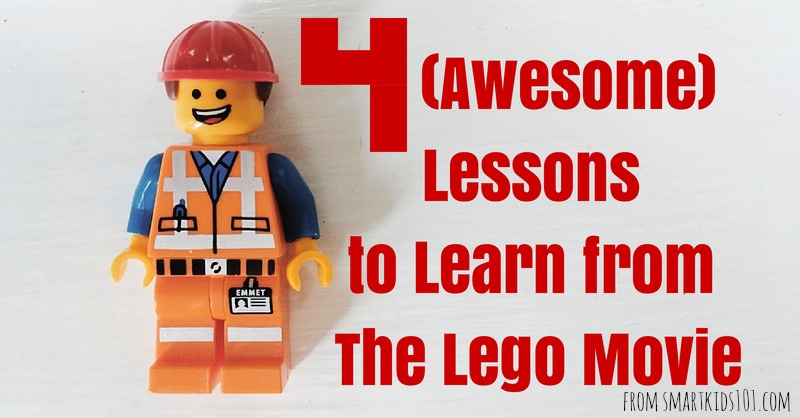 4 (Awesome) Lessons to Learn for The Lego Movie... conversations to have with your kids. from https://smartkids101.com #lego #movie #kids #parenting