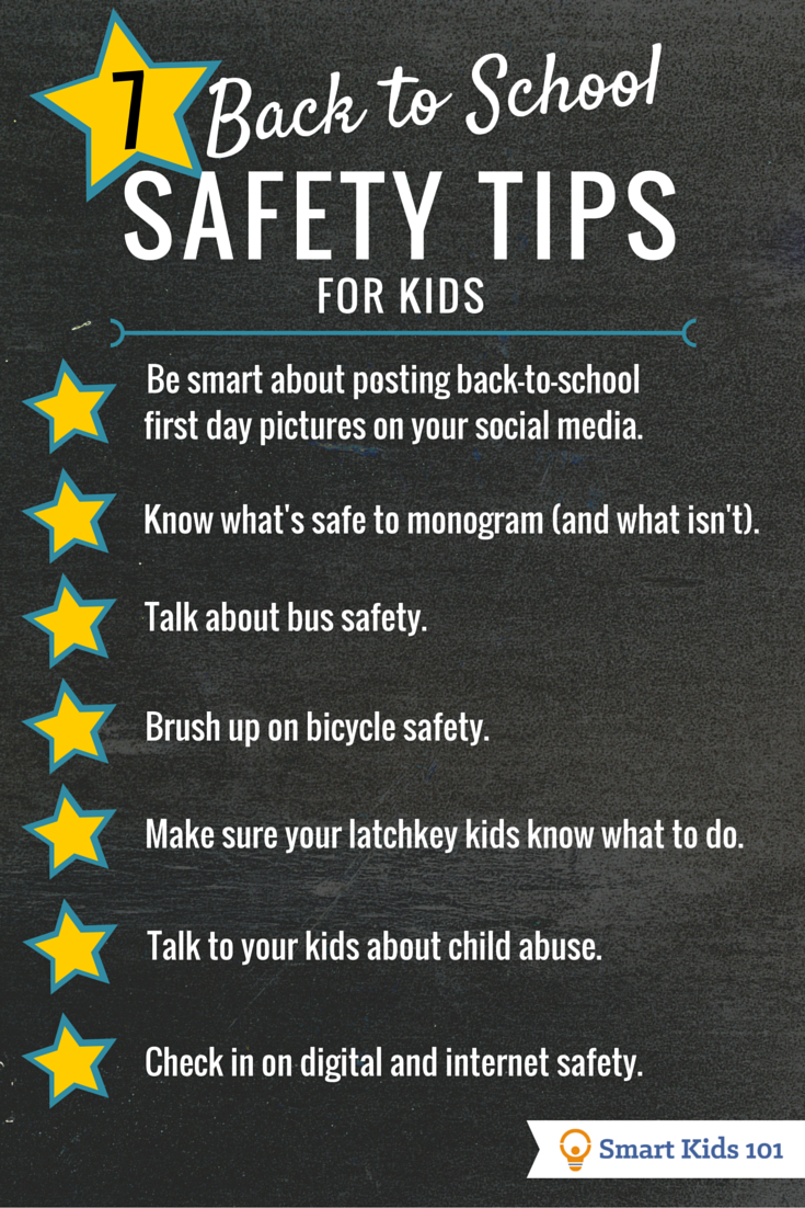 7 Must Know Back To School Safety Tips For Kids Smart Kids 101